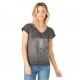 T-shirt femme Von Dutch Miami Noir