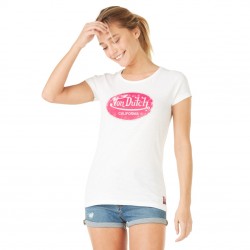 T-shirt femme Von Dutch Rona Blanc