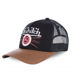 Casquette baseball Von Dutch Pin Noir et Marron