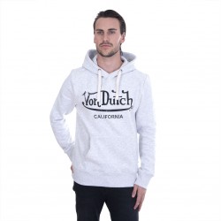 Sweat Homme Von Dutch Wilson Logo Blanc