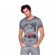 T-shirt Homme Von Dutch MC Beach Gris Foncé