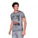 T-shirt Homme Von Dutch MC Beach Gris Foncé