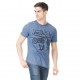 T-shirt Homme Von Dutch John Imprimé Bleu