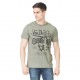 T-shirt Homme Von Dutch John Imprimé Kaki