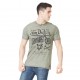 T-shirt Homme Von Dutch John Imprimé Kaki