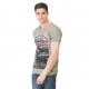 T-shirt Homme Von Dutch Shelby Imprimé Gris clair