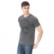 T-shirt Col V Homme Von Dutch Club Imprimé Gris