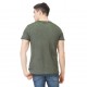 T-shirt Col V Homme Von Dutch Lew Imprimé Kaki
