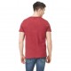 T-shirt Col V Homme Von Dutch Lew Imprimé Rouge