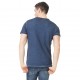 T-shirt Col V Homme Von Dutch Orsen Imprimé Bleu