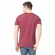 T-shirt Col V Homme Von Dutch Orsen Imprimé Rouge