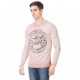 T-shirt Col V Homme Von Dutch Olive Imprimé Rose