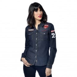 Chemise Cintrée Femme Von Dutch Lisa Noir