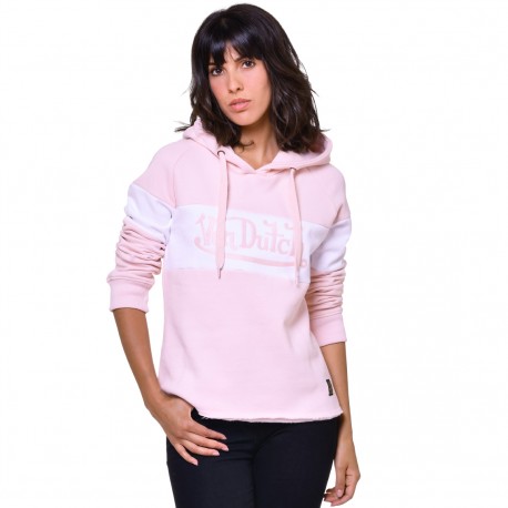 Sweat Femme Von Dutch Naomi Logo Rose