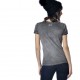 T-shirt Femme Von Dutch Megan Imprimé Gris