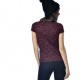 T-shirt Col V Femme Von Dutch Fauve Imprimé Multicolore
