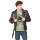 Veste en cuir homme Von Dutch Kansas Noir