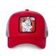 Casquette Capslab trucker Looney Tunes bugs bunny Rouge