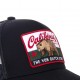 Casquette baseball filet Von Dutch California Noir