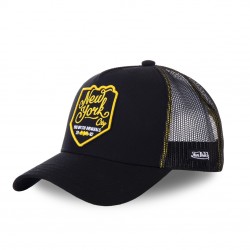 Casquette baseball filet Von Dutch New York noir