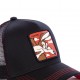 Casquette Capslab trucker Looney Tunes Coyote noir