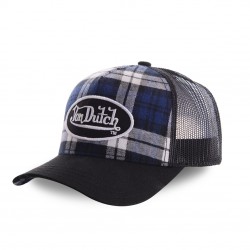 Casquette baseball avec filet Scotland Blanc et Noir