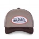 Casquette homme baseball Von Dutch Col Beige et Marron
