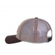 Casquette homme baseball Von Dutch Col Beige et Marron