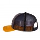 Casquette homme baseball Von Dutch Col Gris et Orange
