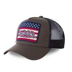 Casquette homme baseball Von Dutch Kaki
