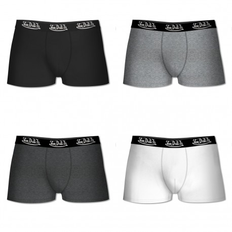 Lot de 4 boxers homme Von Dutch CLB Multicolore -VDW/1BCX4/CLB