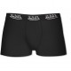 Lot de 4 boxers coton homme VONDUTCH Noir Logo Blanc