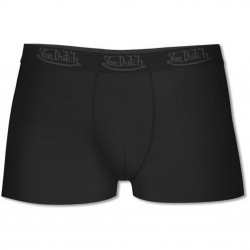 Boxer coton homme VONDUTCH Noir Logo Gris