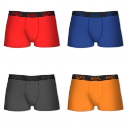 Lot de 4 boxers coton homme VONDUTCH Multicolore