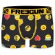 Boxer homme Emotik Lbz Noir et Jaune