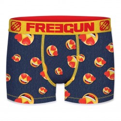Boxer homme Emotik Lover Jaune et rouge