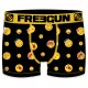 Boxer garçon Emotik Kak Noir et Jaune