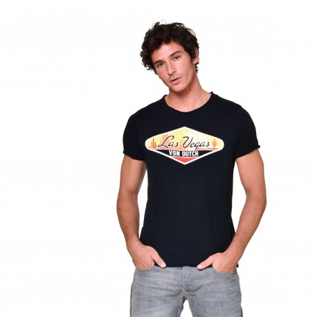 T-shirt col rond homme Las Vegas