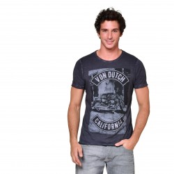 T-shirt col rond homme Motorcycle
