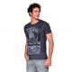 T-shirt col rond homme Motorcycle