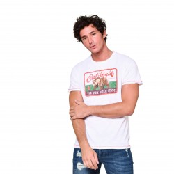 T-shirt col rond homme State California