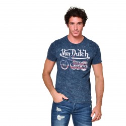 T-shirt col rond homme US Motorcycle