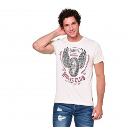 T-shirt col rond homme Riders Club