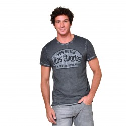 T-shirt col V homme Los Angeles