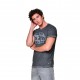 T-shirt col V homme Los Angeles