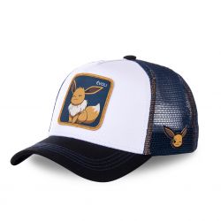 Casquette Capslab Pokemon Evoli Blanc