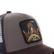 Casquette filet Albator Captain Marron