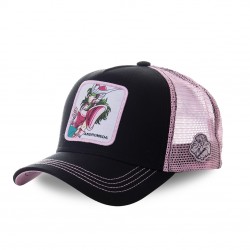 Casquette filet Saint Seiya Andromeda Noir et Rose