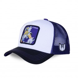 Casquette filet Saint Seiya Cygnus Blanc et Violet