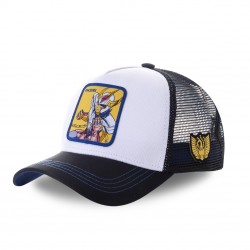 Casquette filet Saint Seiya Phoenix Blanc et Noir